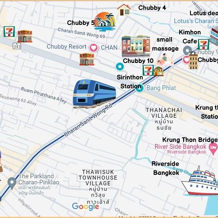 Chubby 9 Single Room Bangkok Eksteriør bilde